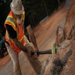 Standard Sledge Hammer, Steel, Steel Handle, 12 lb Head Weight, 2 1/4 inch Dia, 38 inch Overall Length - Image 2