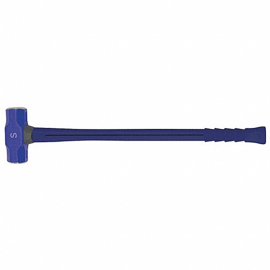 7pHDusnGy6o2.jpg Soft Face Sledge Hammer, 10 lb Head Weight, 2 1/2 in Head Width, 31 5/8 in Overall Length - Image 1