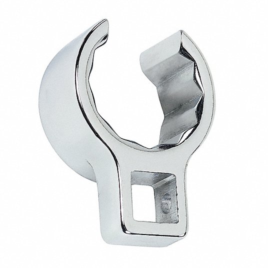 80UpOG7QcjZE-1.jpg مفتاح ربط كراوفوت, فولاذ, طبقة خارجية من الكروم, حجم قاعدة التثبيت 1/2 بوصة, حجم الرأس 1 5/8 بوصة - الصورة 1