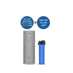 Aquatower Jumbo Big Blue Single Filter + Ruud Residential Electric Water Heaters  80 Gallon