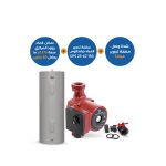 Ruud Residential Electric Water Heaters 80 Gallon+Grundfos Water circulator pump UPS 25-62 180 + Union