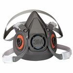 Half Mask Respirator, 6000 Series, L, Cartridges Included No - Image 2