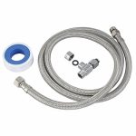 Attachable Bidet, Chrome, Inlet 3/8 in, Outlet 3/8 in