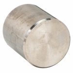 Round Cap, 316 Stainless Steel, 3/4Inch Fitting Pipe Size, Female NPT