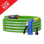 GARDEN & WATER Hose With Coupling 16 mm 30 Meter with Nozzle Gun ( Blue ) - Image 3
