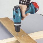 Cordless Hammer Driver Drill, 12V , Nickel Cadmium, 10mm, 3/8"
