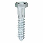 Hex Lag Screw: Low Carbon Steel, Zinc Plated , Screw Size 1/2 Inch, Length 3 Inch, PK50