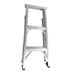 Aluminum Two-in-One Ladder Step 3 (0.9m) - Image 2