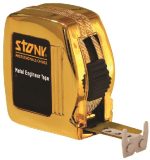 Metal Engineer Tape 5 X 25mm , Gold Chrome Ds P , With Strap , Clip And Magnet, 89018,Made In India 89018 - Image 2
