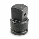 Impact Socket Adapter, Black Oxide, Locking No, Output Drive Male, Square, 1 1/2 inch