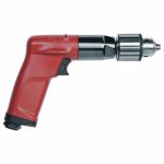 Air-Powered, Drill, Industrial Duty, 0 ft-lb to 2.4 ft-lb Torque Range, Clearance offer without warranty 40P205