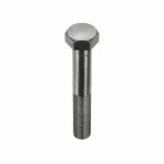 Hex Head Cap Screw, Steel, Black Oxide, Head Width 9/16Inch, Thread 3/8Inch-16, 2 1/2Inch L, 10Pcs