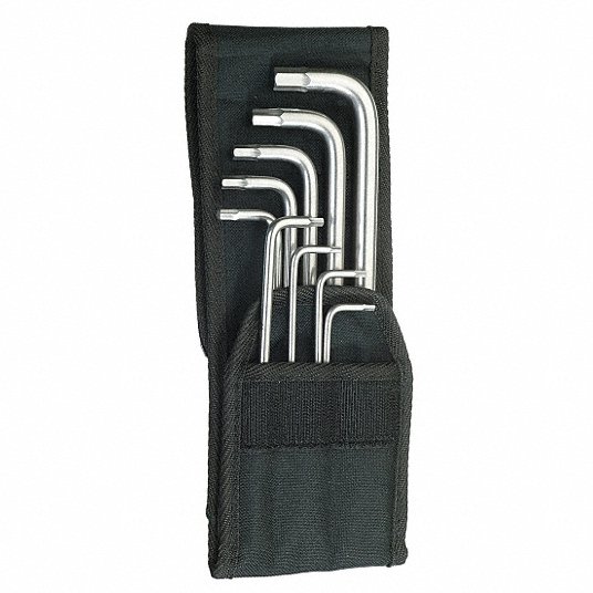 ChUmGVR.jpg Ball End Hex Key Set 3/32-3/8 In L-Shpd, Czech Republic - Image 1