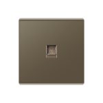 Computer Socket CAT6 Brown 34*88*86 mm