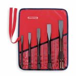 Steel Cold Chisel Set, 6 inch, 6-13/16 inch, 7-5/8 inch, 8-7/16 inch, 9-1/4 inch S2, Number of Pieces 5