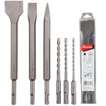 Accessories, SDS-PLUS drill bit / chisel set (6PCS/SET) - Image 3