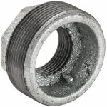 Hex Bushing: Malleable Iron, 3Inch x 2Inch Pipe Size, NPT x NPT, Class 150 - Image 2