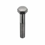 Hex Head Cap Screw: Carbon Steel, Plain, Thread 5/16Inch-18, Head Width 1/2Inch, , 10Pcs
