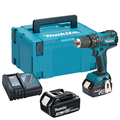 DHP459RTJ-1.jpg Cordless Hammer Driver Drill, 18V Lithium-Ion , 13mm, 1/2", 50Nm-Brushless Motor - Image 1