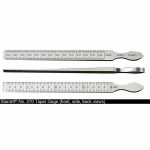 Taper Gauge, Gauge Style Flat Leaf, Range 0.0100 in to 0.1500 in, 0.30mm to 4mm, Steel - Image 3