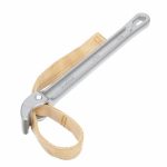 Strap Wrench, For Outside Diameter 3 1/2 inch, Handle Length 11 3/4 inch, Strap Width 1 1/8 inch