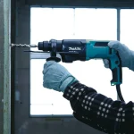 Rotary Hammer Drill For Concrete, Steel, Wood, 22mm, 2 Operation Modes, 710W, 2.9kg