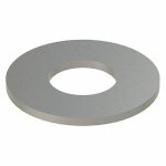 Stainless Steel Flat Washer, Plain Fastener Finish, Fits Bolt Sizes 3/8Inch, Pkg of 100