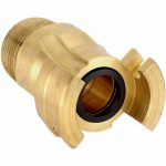 VALVE & COUPLING, Quick Connect Hose Coupling, Thor, Brass, Plug