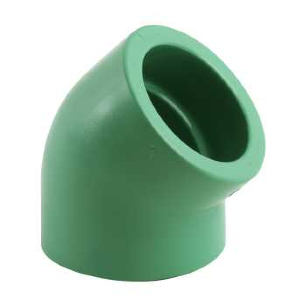 Elbow-45-deg-size-90-mm-1000x1000-4.jpg كوع بولي بروبلين مفتوح 45 درجة – مقاس 32 مم - الصورة 1