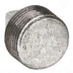 Square Head Plug, Malleable Iron, 3/4 in Pipe Size, Male NPT, Class 300 - Image 2