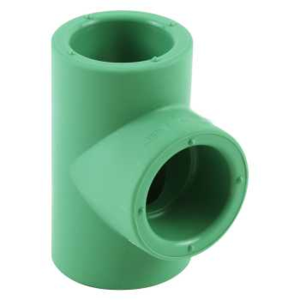 Equal-Tee-90-mm-1000x1000-10.jpg قسام عادي 25 ملم للسباكة - وصلة تقسيم المياه للمباني والتركيبات الصحية - الصورة 1