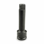 Impact Socket Extension, Alloy Steel, Black Oxide, Overall Length 7 3/8 inch
