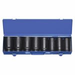 Impact Socket Set, Phosphate, 3/4 inch, Number of Pieces 8