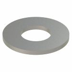 Stainless Steel Flat Washer, Plain Fastener Finish, Fits Bolt Sizes 5/16Inch, Pkg of 100