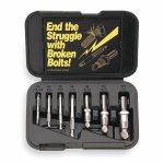 Screw Extractor Set, 7 Pieces