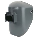 Fiber metal Welding Facing Shield, Dark Glass With Full Accessories, Made USA