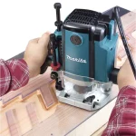 Wood Router Machine, Plunge Capacity 0~70mm, 12 mm, 1850W, 22000 rpm, 6kg - Image 2