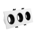 Frame Movable TRIPPLE  White & Black-  93*253*29MM