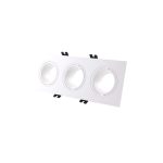 Frame Movable Triple White 253x93x29mm