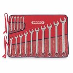 Combination Wrench Set, 15 Number of Tools 449N98