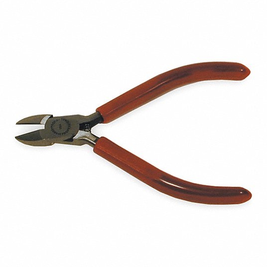 GydBOOF.jpg Diagonal Cutting Pliers, Jaw Length: 13/32 in - Image 1