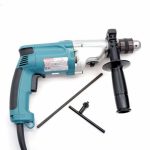 2-Speed Impact Drill For Steel, Wood, Masonry, Chuck 13mm, 1010W, 2.5kg - Image 2