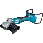 Cordless Brushless Angle Grinder, 230mm(9 inch) , Large Trigger Switch, 18v x 2 (36v), 6000rpm, 8kg