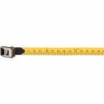 Fiberglass Metric Long Tape Measure, 50 m, Black, High Visibility Orange - Image 2