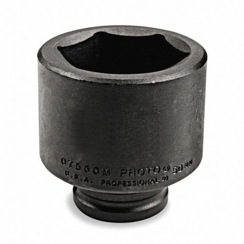 Impact-Socket-e1625665770637.jpg Impact Socket, 50 mm, 6-Point, Drive Size 3/4 in 1ACL4 - Image 1