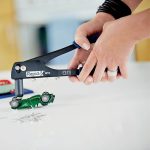 Hand Riveter, Rivet Heads 3.2 , 4.0 , 4.8 mm, For Aluminium