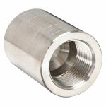 ⁦جلبة نقاص, 316 فولاذ مقاوم للصدأ, مقاس الأنبوب المناسب 1/2 بوصة × 1/4 بوصة, أنثى NPT × أنثى NPT⁩ - الصورة ⁦2⁩