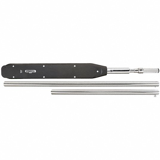 L3BIjgwoCu6F.jpg Micrometer Torque Wrench, Foot-Pound, Drive Size 1 in, Torque Range 400 ft-lb to 2000 ft-lb - Image 1