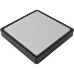 LED SURFACE PANEL 48 Watt SMD LUMENZ SQUARE black- Natural white light