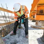 Cordless Rotary Hammer, 2 Operation Modes, 40mm, 250 ~ 500 rpm, 7.2kg